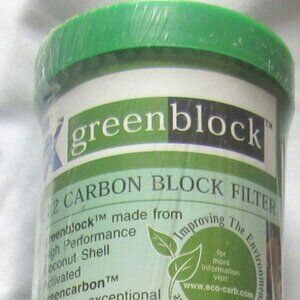 FX Filtrex Technologies Greenblock FX-CL2 Carbon Block Filter  NWOT    D1111
